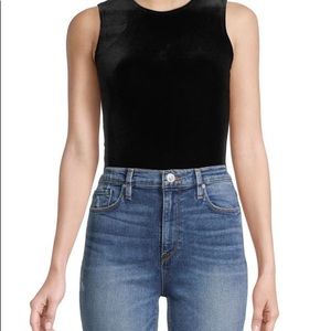 Brand New COMMANDO
Sleeveless Velvet Black Bodysuit Top Small